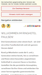 Mobile Screenshot of hotel-paulsen.de